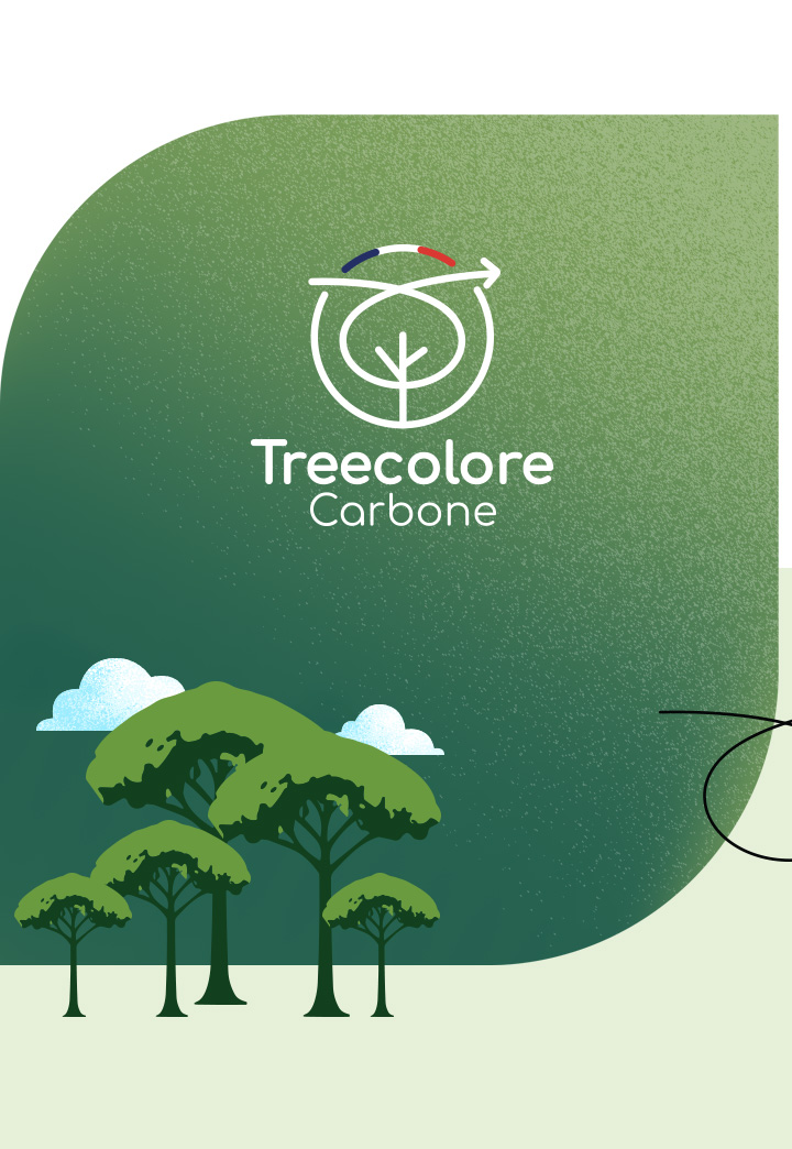 Treecolore Carbone, Sensibiliser  Reboiser  Contribuer
                    